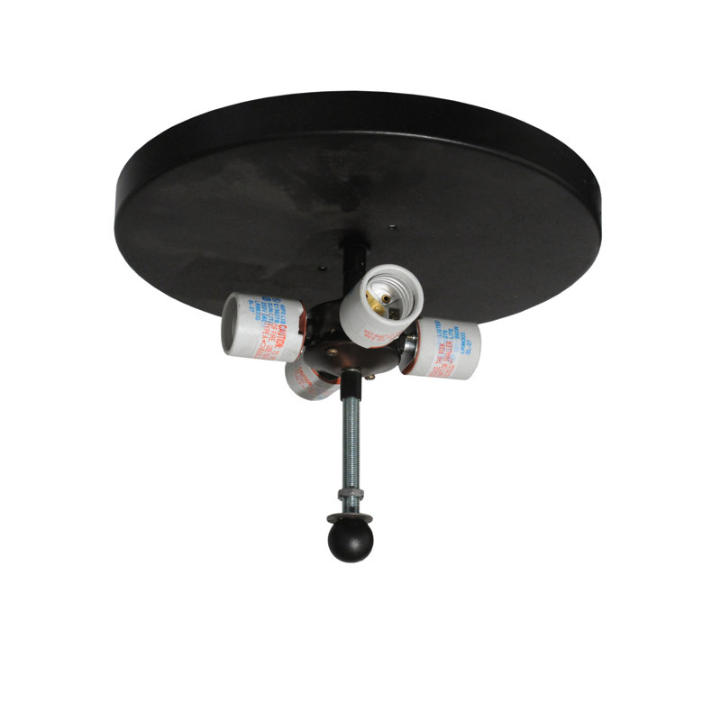Rustic Lodge 4 - Light Flush Mount