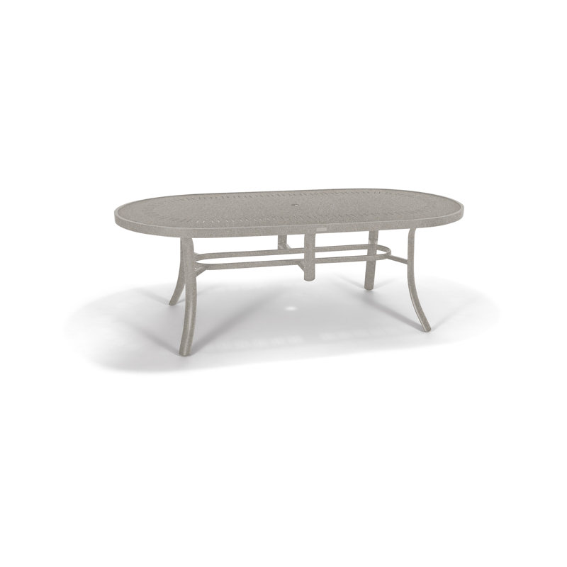 Icon 42" x 84" Rectangle KD Dining Table, Gray / Driftwood