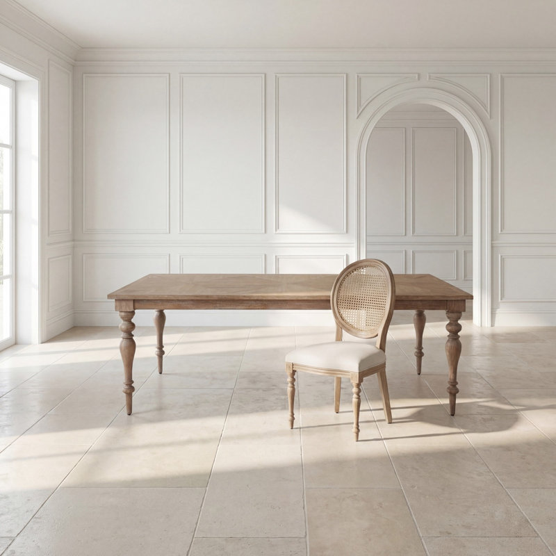 Cotswold Dining Table, Driftwood, Natural Wood