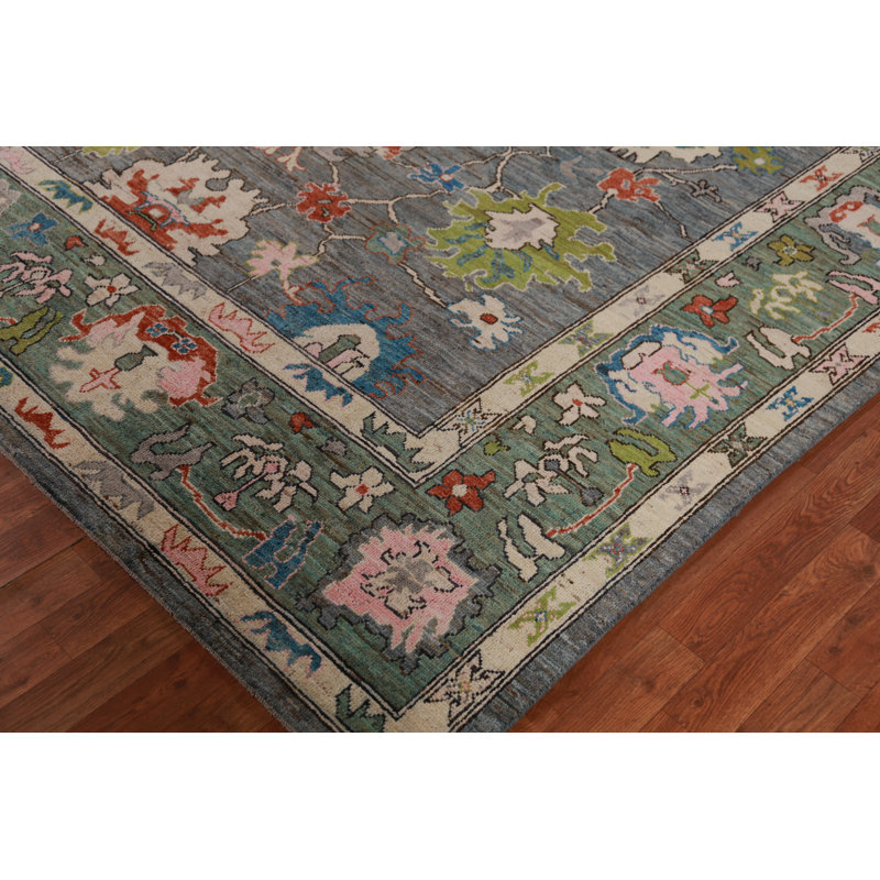 Vegetable Dye Oushak Turkish Area Rug 8x10
