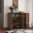 Shoe Cabinet, 5-Tier Shoe Storage Cabinet with Adjustable Shelves, Wooden Shoe Rack Organizer with Louvered Doors for Entryway, Hallway, Bedroom, Closet, Living Room-1906504641