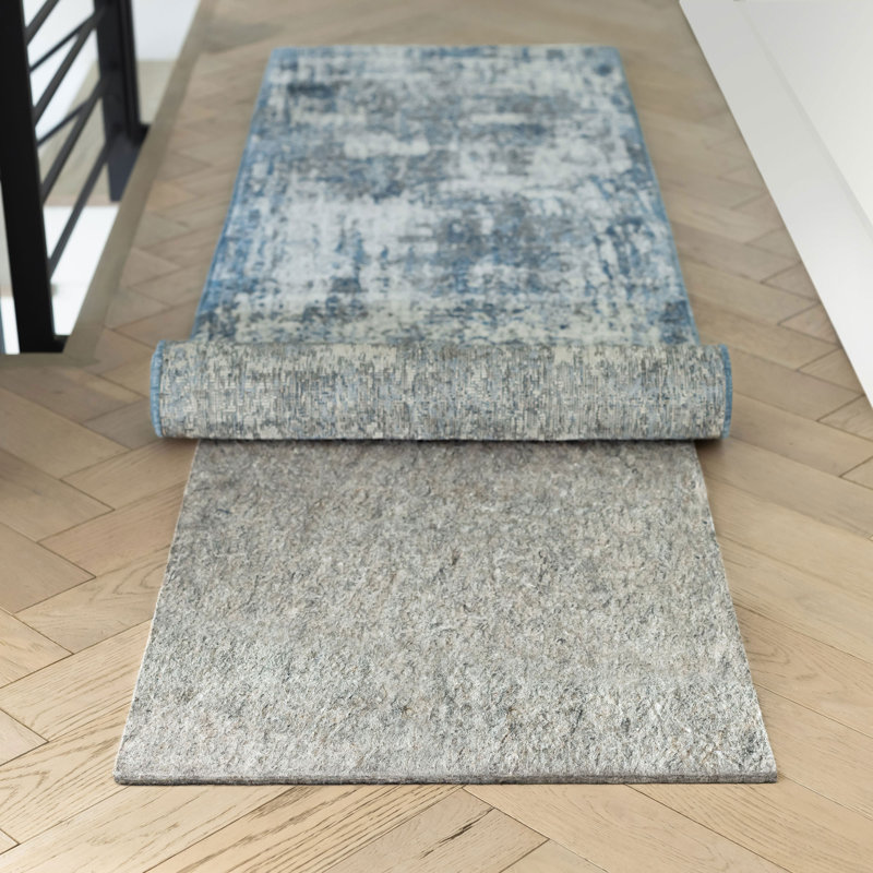 Classic Non-Slip Felt & Rubber Rug Pad, Runner 2'6" x 8', 0.38"