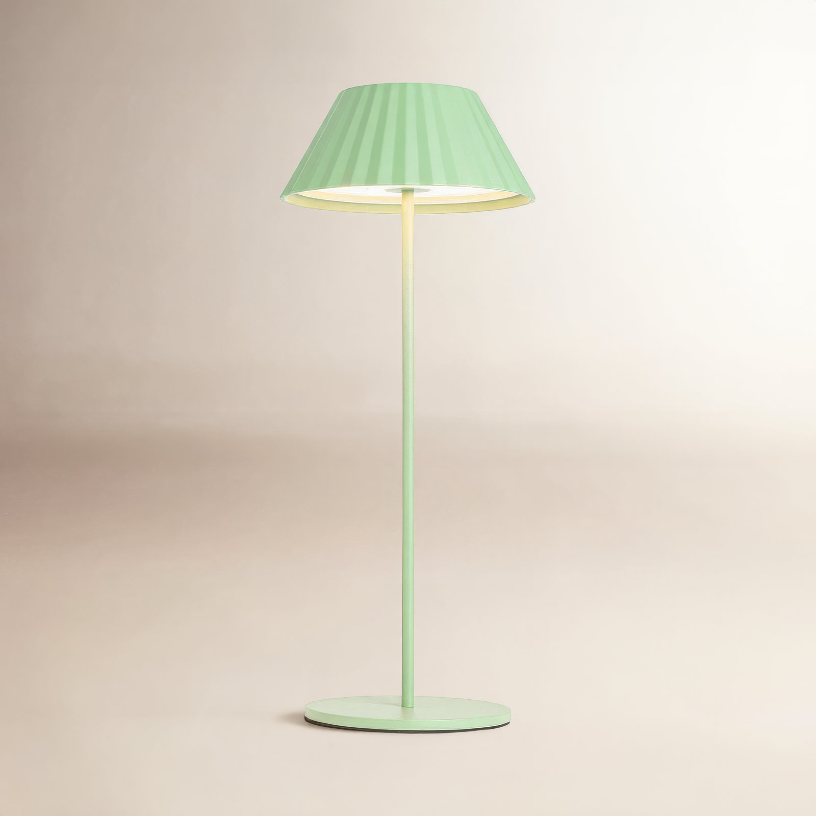 Zola Table Lamp, Sage Green