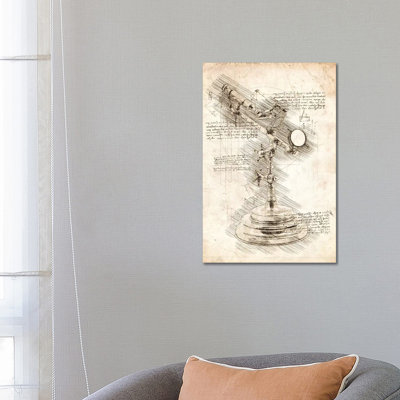 Antique Telescope by Cornel Vlad - Wrapped Canvas Gallery-Wrapped Canvas Giclée