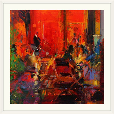 «Anjuman Grand Cafe, Ceret» par Peter Graham, reproduction d'art