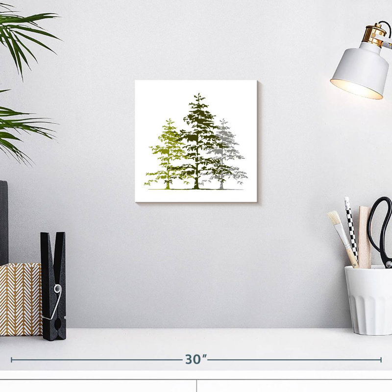 Cedar Trees, 10" H x 10" W