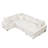 Cream Chenille Sofa