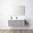Lucella 48'' Wall-Mounted Bathroom Vanity with Single Acrylic Sink – Fluted Front, Soft-Close Drawers, Floating Design-1843546578