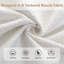 Luxueux lit plateforme à oreilles pour les chambres à coucher modernes, améliorant le confort et le style.
