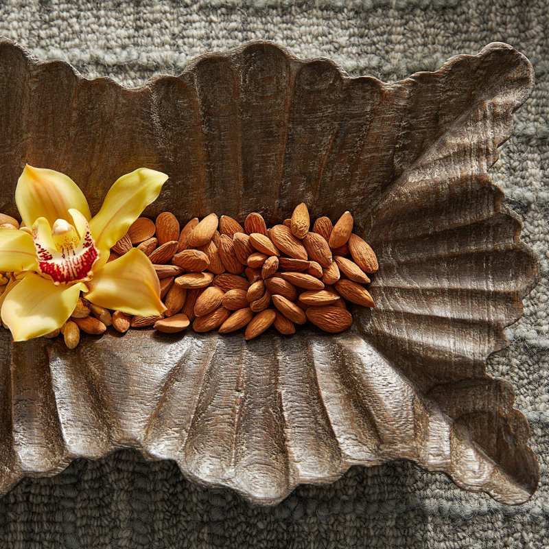 Lorenza Solid Wood Tray, 2" H x 32" W x 9" D