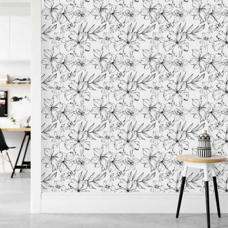 Carreau de papier peint l 25 po, L 2,09 pi x L 10,42 pi