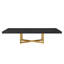 Table de salle à manger extensible Maximo Graphite Lacquer-896225043