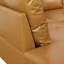 Ensemble de canapé modulaire en similicuir 3 pièces avec repose-pieds Ginger-98175001-98175002-98175008