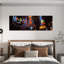 Low Angle View Of Neon Signs Lit Up At Night Beale Street Memphis Tennessee USA by Craig C. Sheumaker - Wrapped Canvas Panoramic Print-2025675384