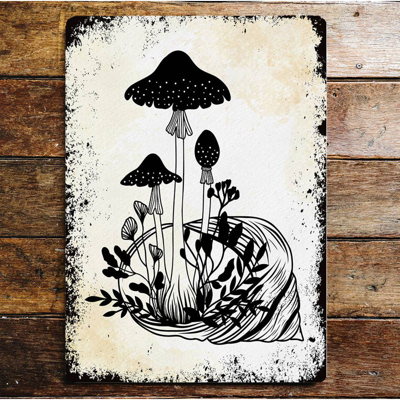 Handmade Landscape & Nature Wall Decor on Metal, 80cm H x 60cm W