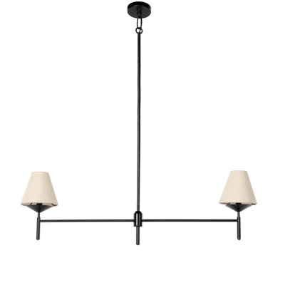 Lustre linéaire à 2 lumières Jianna
