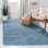 Burnette Rug Hand Woven Cotton Striped Rug