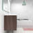 Attallah 35.4 " W Wall Mounted Wall Mounted 1 Single Vanity Bathroom Vanity With Acrylic Top-476179273
