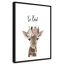 Floral Giraffe Be Kind-100562948