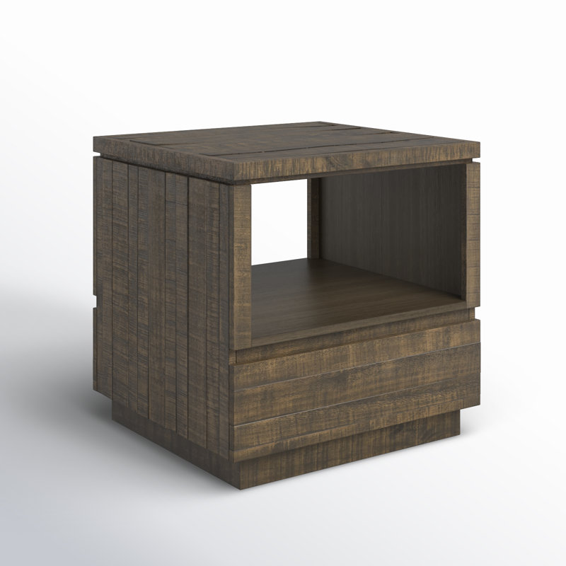 End Table With Storage