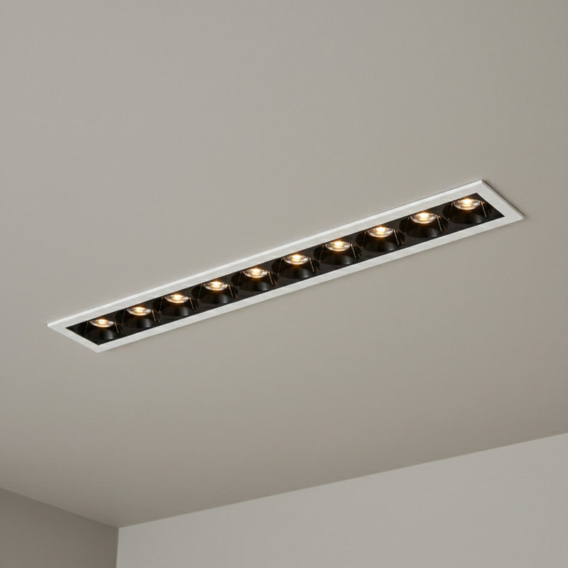 UltraBeam 20 Watt LED Recessed Anti Glare Linear Ceiling Light