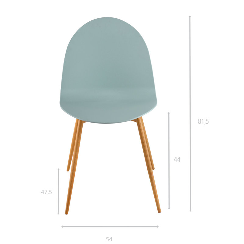 Sheila 44cm H Side Chair, Blue