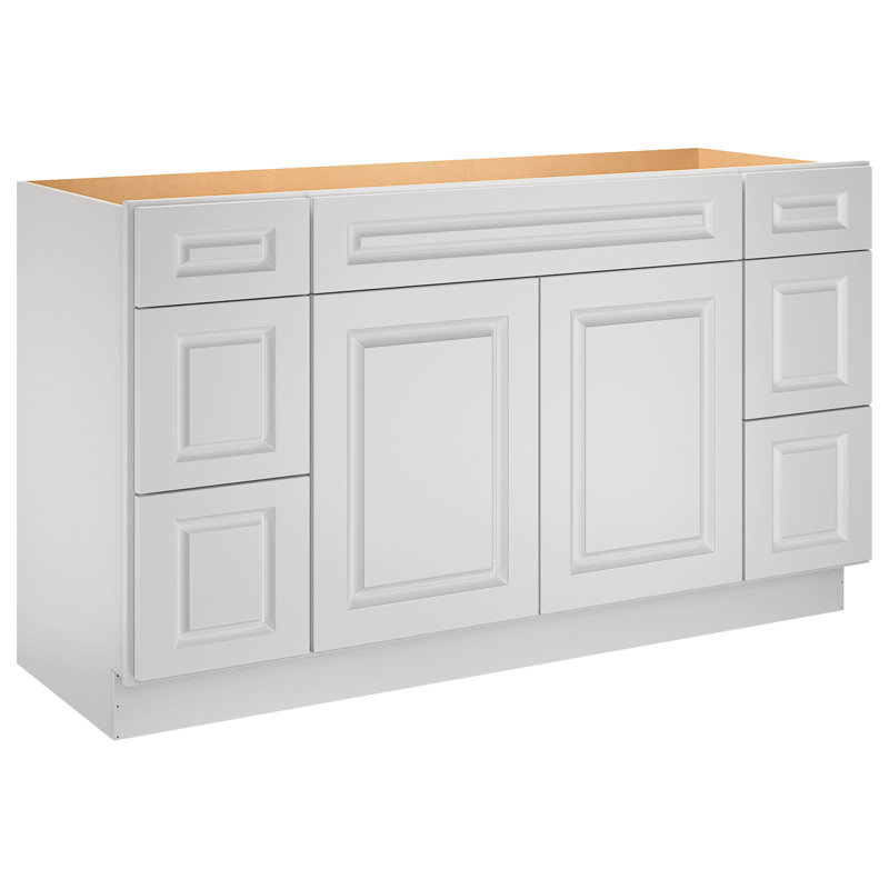 Base de meuble-lavabo avec tiroir, Style traditionnel colombe