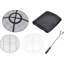 Cheswold Round Steel Smokeless Fire Pit