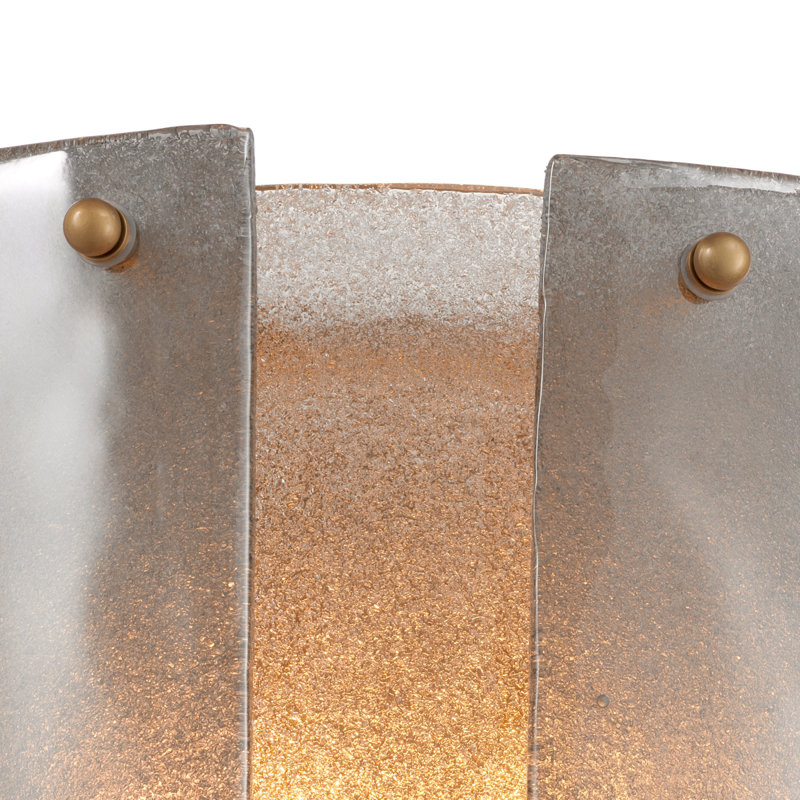 Wall Lamp Asinara Smoke Glass