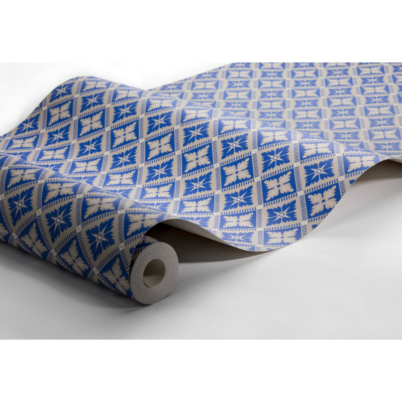 Boråstapeter Loka Wallpaper, Cobalt