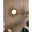 Miroir mural en métal D27x2,4 "pour la salle de bain
