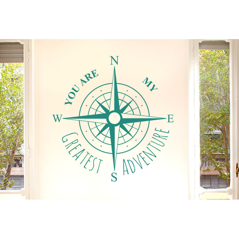 Wall Decal, Aqua Green