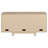 Kimpton Beige Oak 4-Door Cane Sideboard Buffet Cabinet