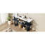 Console élégante, plateau à effet marbre pour le décor du salon rétro et options de rangement-1674582900