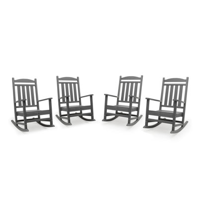 Aulika Outdoor HDPE Patio Rocking Chairs