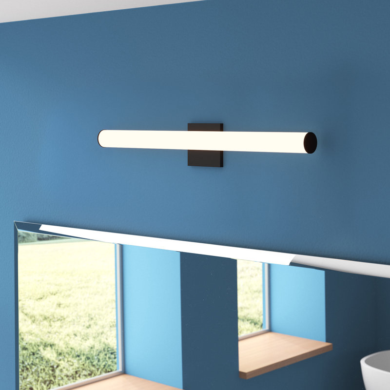 Huffine Dimmable LED Bath Bar, Satin Nickel