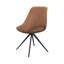 Leather Swivel Dining Chair-2038898470
