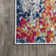 Sunset Modern Abstract Blue/Multi Rug