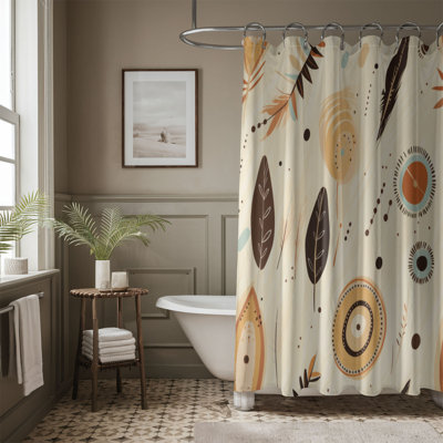 Rideau de douche Boho Calm - Premium