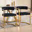 Chaise avec accoudoirs à dossier bas Jesean-622198801-622198803