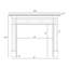 The Jim Fireplace Mantel Surround-43507606