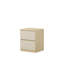 Bolat 45cm W Manufactured Wood Bedside Table-124834014