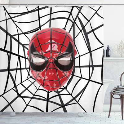 Shower Curtain with Hooks Included