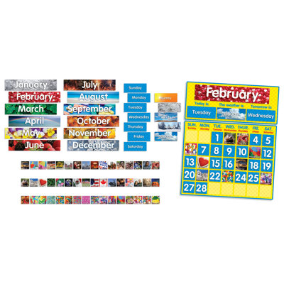Photo Calendar Bulletin Board Cut Out