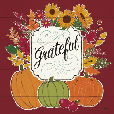 Thankful II - rouge