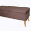 Banc de rangement 17 po en suède