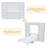 Azfar Murphy Bed with Desk and Bookshelf-673621524-691612077