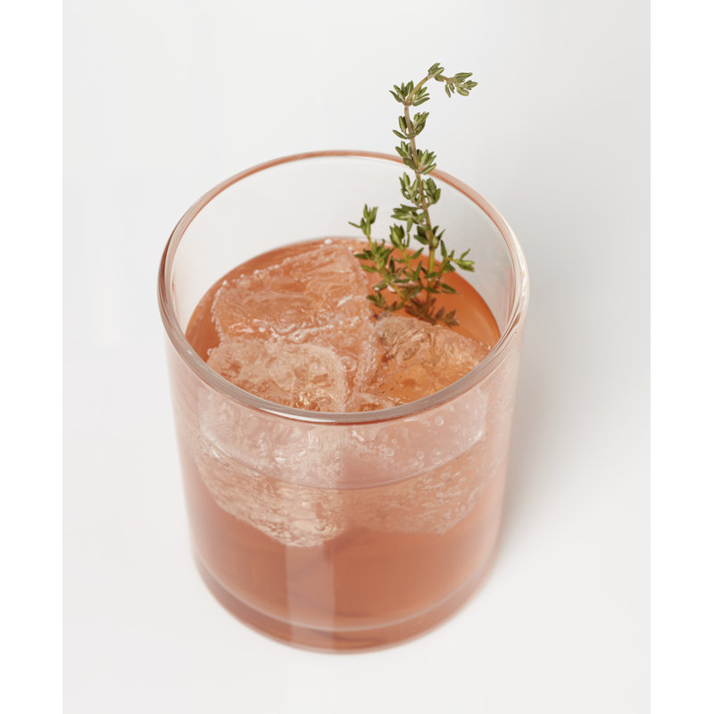24 Seven Clear Medium Tumbler, Set of 6