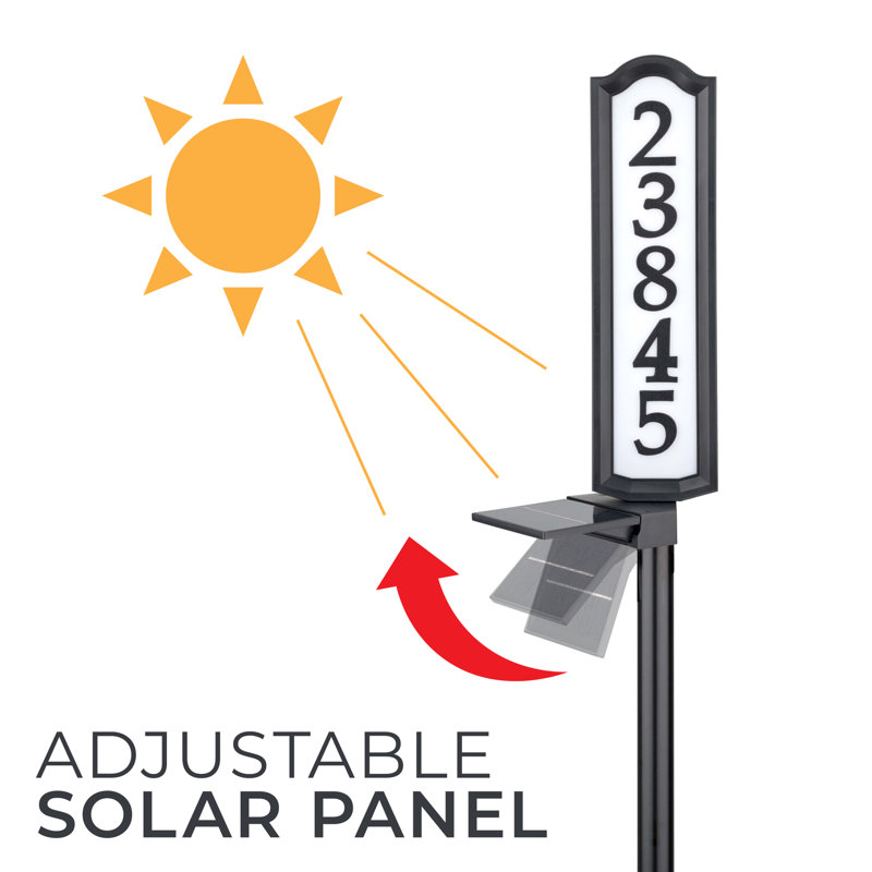 Solarsolutions Aurora Address Post