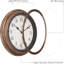 Horloge murale silencieuse 9 pouces-2109451676